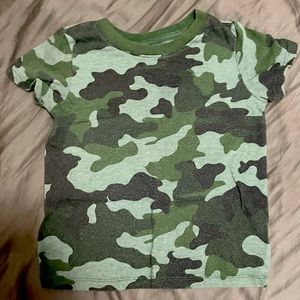 Cat & Jack 3T Camo Short Sleeve Shirt